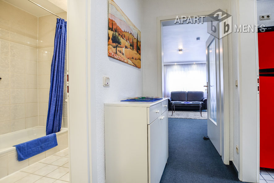 Furnished 2-room apartment with balcony in Bergisch Gladbach-Refrath