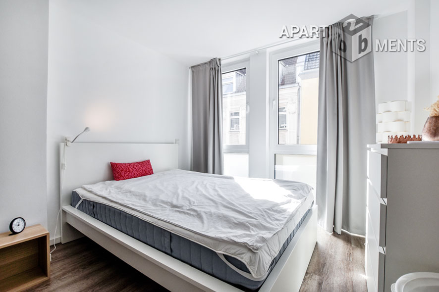 Modern furnished 2-room apartment in Cologne-Neuehrenfeld