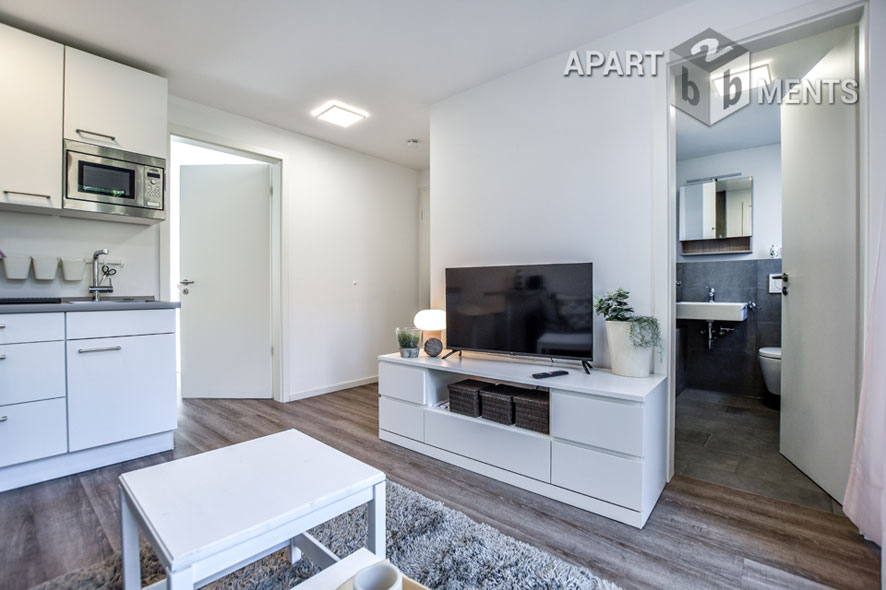 Modern furnished 2-room apartment in Cologne-Neuehrenfeld