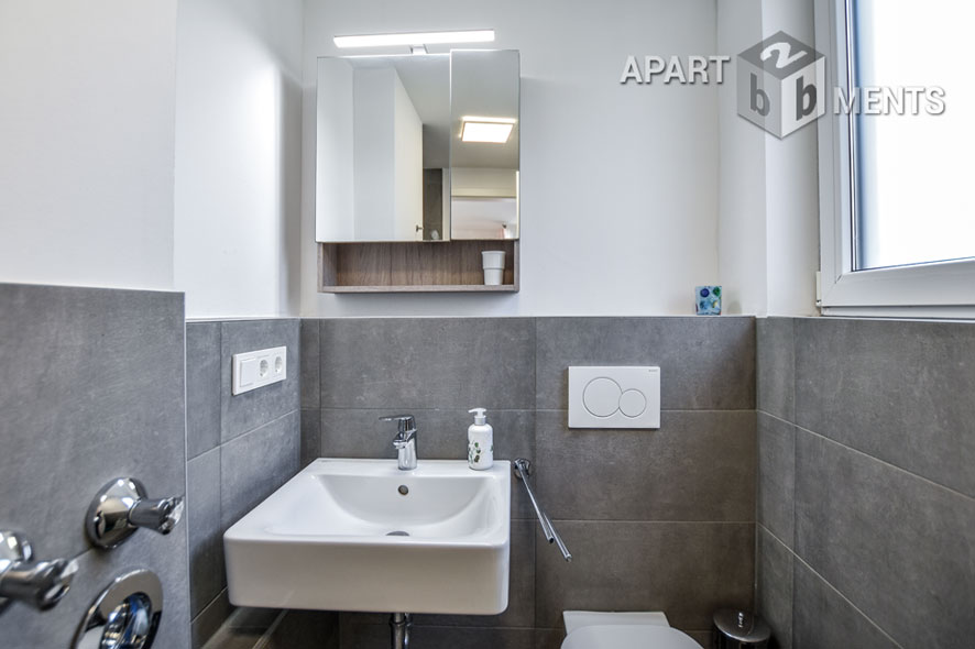 Modern furnished 2-room apartment in Cologne-Neuehrenfeld