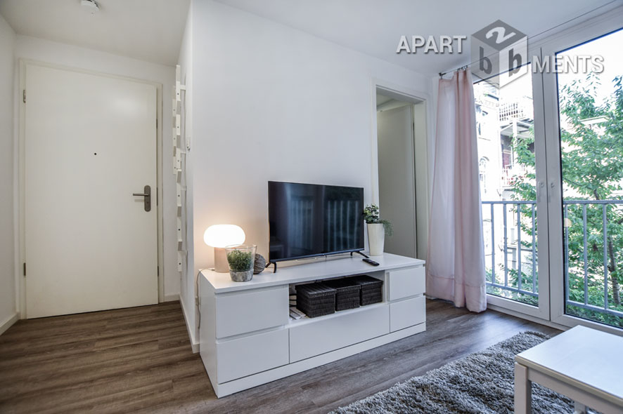 Modern furnished 2-room apartment in Cologne-Neuehrenfeld
