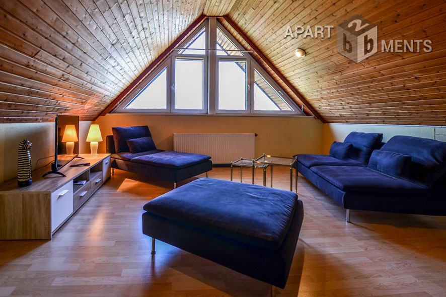 Möblierte Maisonette-Wohnung in ruhiger Lage in Hürth