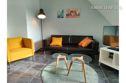 Furnished attic apartment in Cologne-Nippes