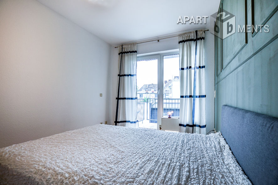 Möblierte 2-Zimmer-Wohnung in Köln-Altstadt-Nord mit Balkon