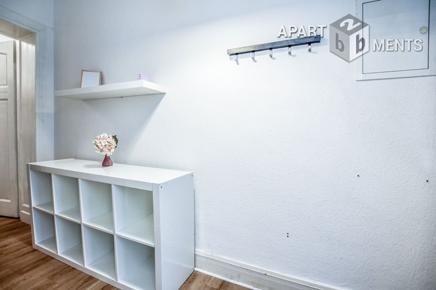 Modern furnished apartment in an historic building with southwest balcony in Cologne-Sülz