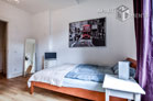 Modern furnished apartment in an historic building with southwest balcony in Cologne-Sülz