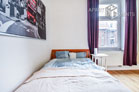 Modern furnished apartment in an historic building with southwest balcony in Cologne-Sülz
