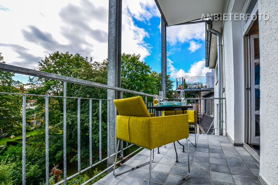 Möblierte Wohnung der Top-Kategorie mit Balkon in Köln-Klettenberg
