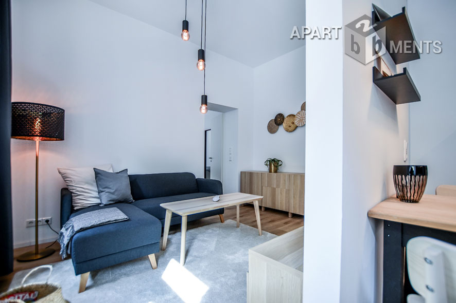 Modern möblierte 2-Zimmer-Wohnung in Köln-Neuehrenfeld - Erstbezug