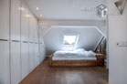 Attic loft with terrace in the Belgian Quarter in Cologne Old Town North