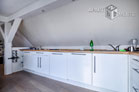 Attic loft with terrace in the Belgian Quarter in Cologne Old Town North