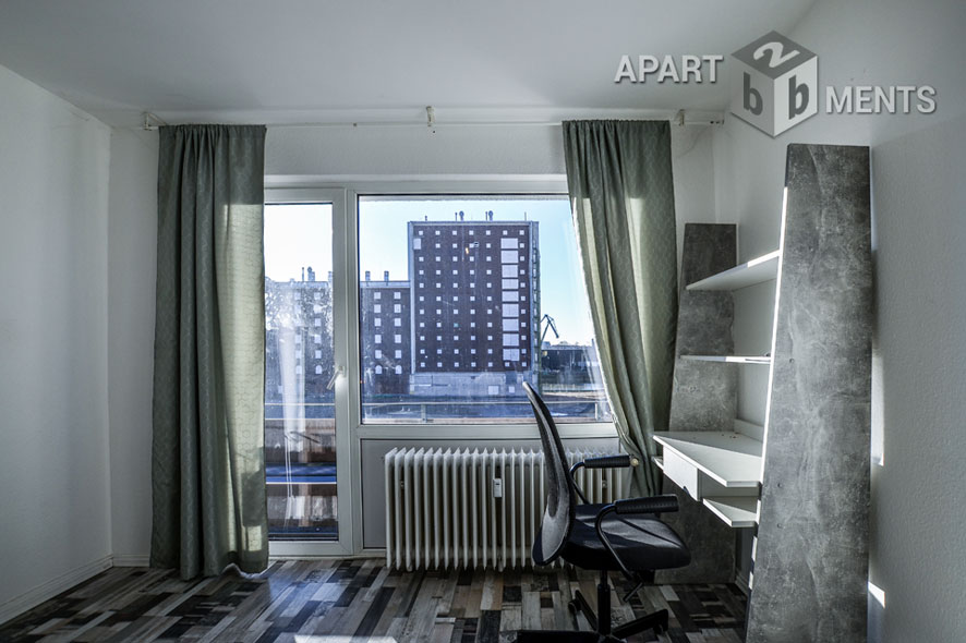 Möblierte 3-Zimmer-Wohnung in zentraler Lage in Köln-Deutz