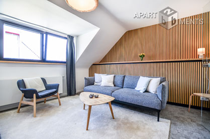 Modern furnished and centrally located 4-room apartment in the Belgian Quarter in Neustadt-Nord