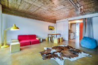 Furnished apartment with 2 balconies in Cologne-Neustadt-Süd