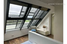 Möblierte Luxus-Penthouse-Maisonette am Rhein mit Turm in Köln-Neustadt-Süd