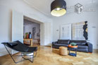 Furnished old building flat with elevator at Volksgarten in Cologne Neustadt-Süd