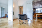 Furnished old building flat with elevator at Volksgarten in Cologne Neustadt-Süd