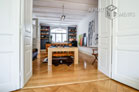 Furnished old building flat with elevator at Volksgarten in Cologne Neustadt-Süd