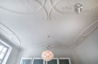 Furnished old building flat with elevator at Volksgarten in Cologne Neustadt-Süd