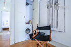 Furnished old building flat with elevator at Volksgarten in Cologne Neustadt-Süd