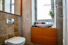 Furnished old building flat with elevator at Volksgarten in Cologne Neustadt-Süd