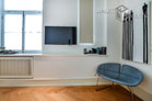 Furnished old building flat with elevator at Volksgarten in Cologne Neustadt-Süd