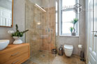 Furnished old building flat with elevator at Volksgarten in Cologne Neustadt-Süd