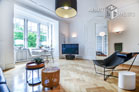 Furnished old building flat with elevator at Volksgarten in Cologne Neustadt-Süd