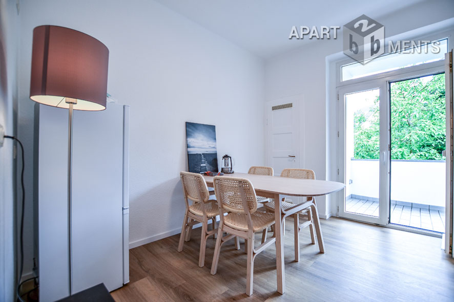 Furnished 3-room apartment in Cologne-Nippes