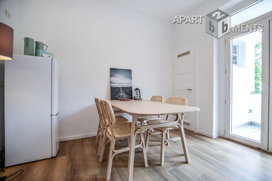 Furnished 3-room apartment in Cologne-Nippes