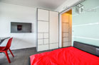 Zweckmäßig modern möbliertes Apartment in Köln-Sülz in Uninähe mit Balkon
