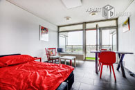 Functionally modern furnished apartment in Cologne-Sülz near the university with balcony