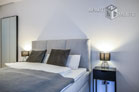 Luxuriously furnished apartment in Cologne Neu-Ehrenfeld with loggia and private garden