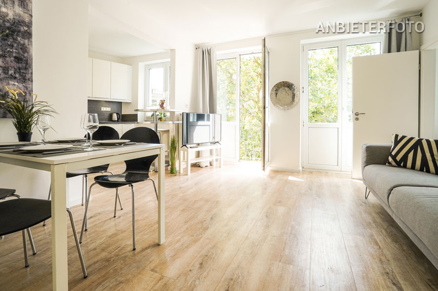 Modern möblierte und zentral gelegene Wohnung in Köln-Neustadt-Nord