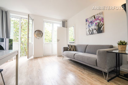 Modern furnished and centrally located apartment in Cologne-Neustadt-Nord