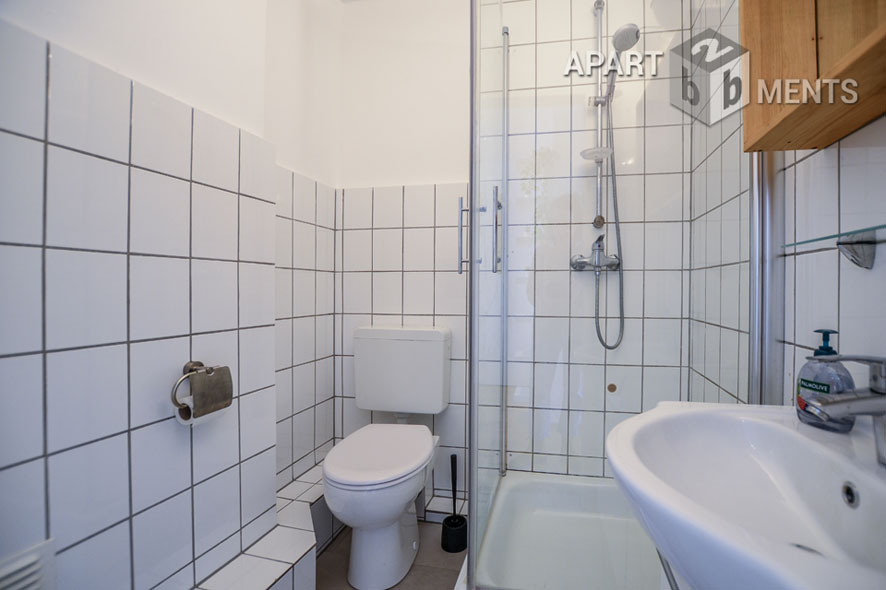 Functionally furnished and centrally located apartment in Cologne-Neustadt-Süd