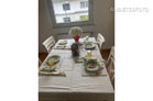 Furnished apartment on 2 levels with 2 bathrooms and 2 balconies in Cologne-Riehl