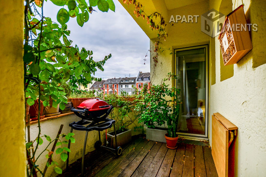 Furnished 4-room apartment in Cologne-Ehrenfeld