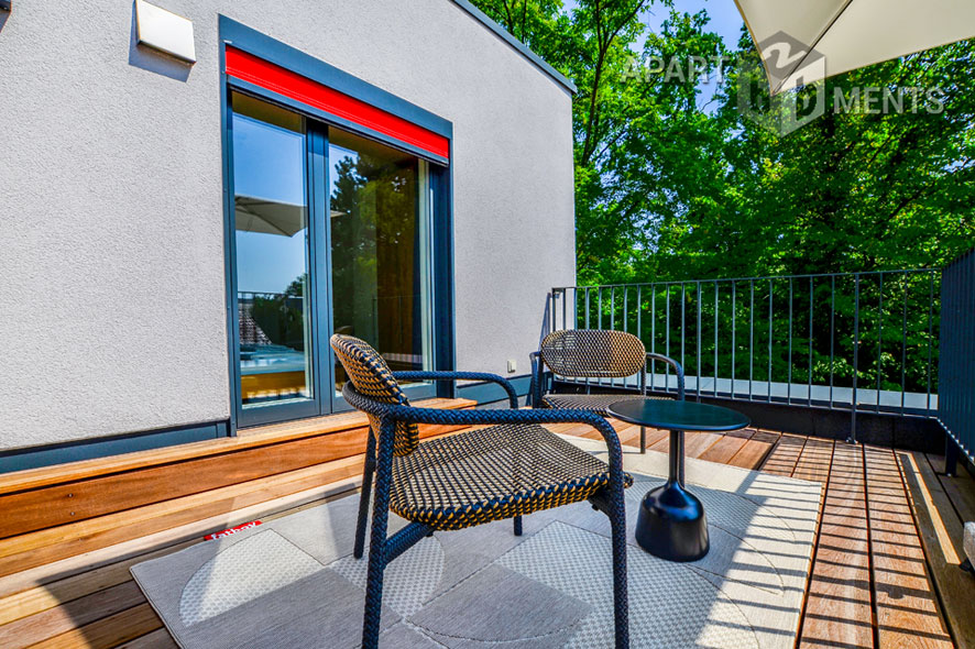 Modern furnished 2-room apartment in Cologne-Deutz