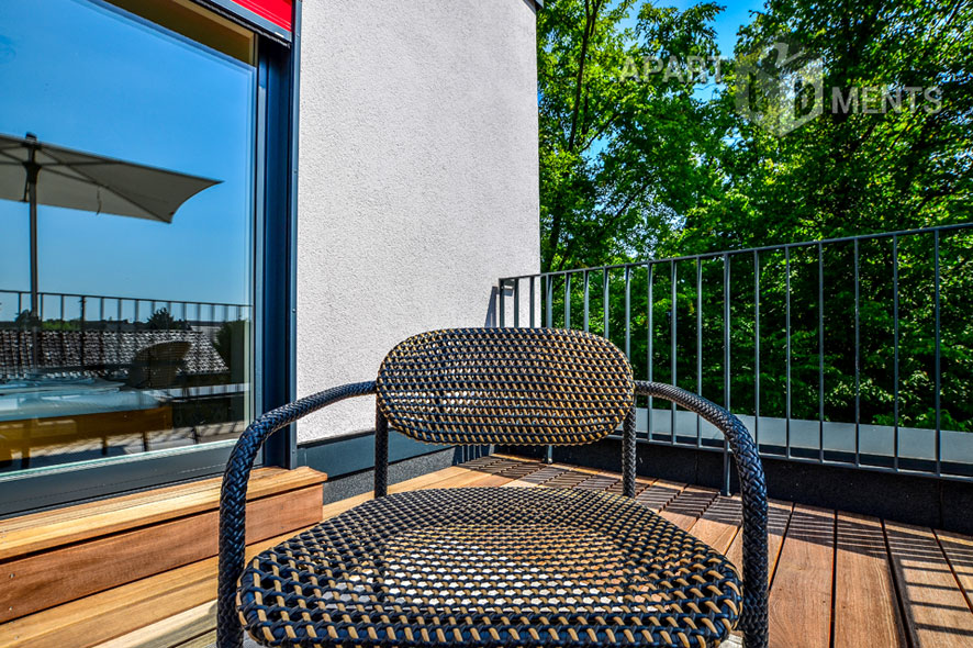 Modern furnished 2-room apartment in Cologne-Deutz