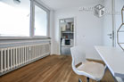 Modern furnished and quiet apartment with balcony in Cologne-Deutz