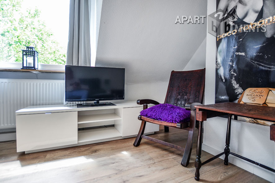 Furnished 3-room apartment in a central location in Cologne-Sülz