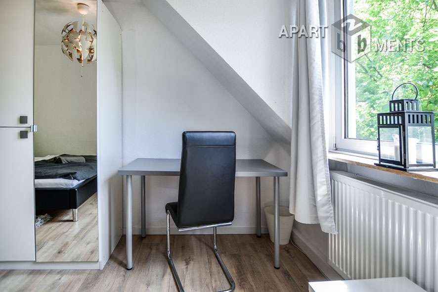 Furnished 3-room apartment in a central location in Cologne-Sülz