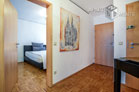 Furnished city apartment with balcony in Cologne-Altstadt-Nord-Friesenviertel