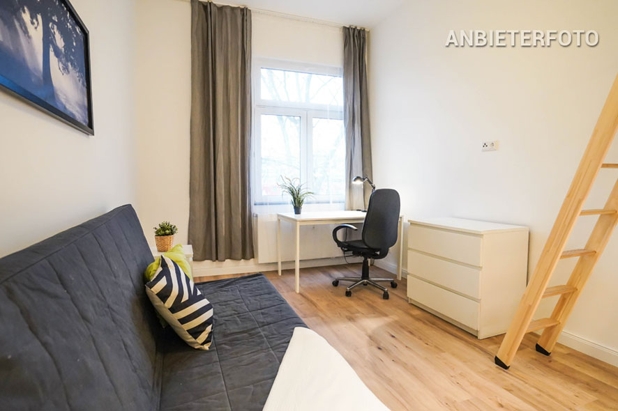 Modernly furnished and centrally located room in shared flat in Cologne-Neustadt-Süd