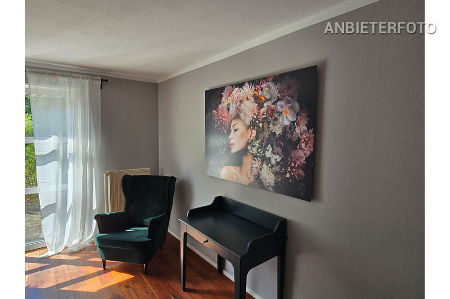 Furnished apartment with garden terrace in Cologne-Poll