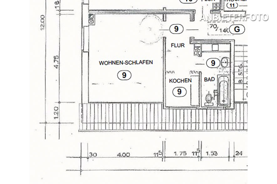 Moderne und hochwertig möbliertes Apartment in Köln-Holweide