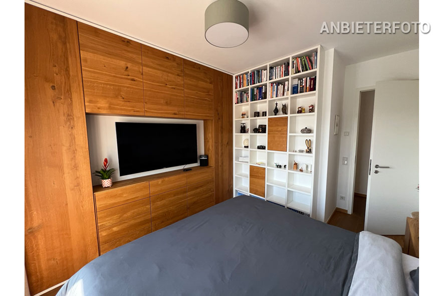 Modern möblierte Wohnung in außergewöhnlicher Wohnanlage in Köln-Altstadt-Nord