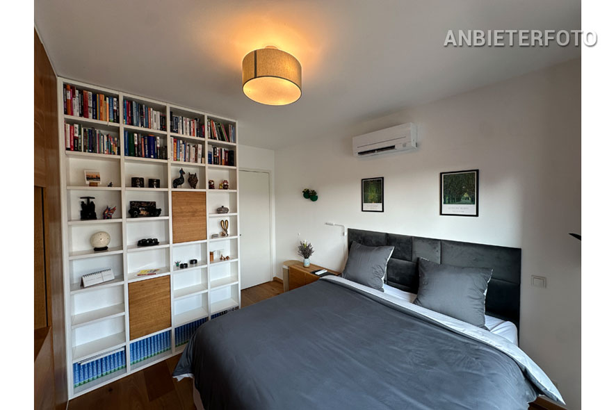 Modern möblierte Wohnung in außergewöhnlicher Wohnanlage in Köln-Altstadt-Nord