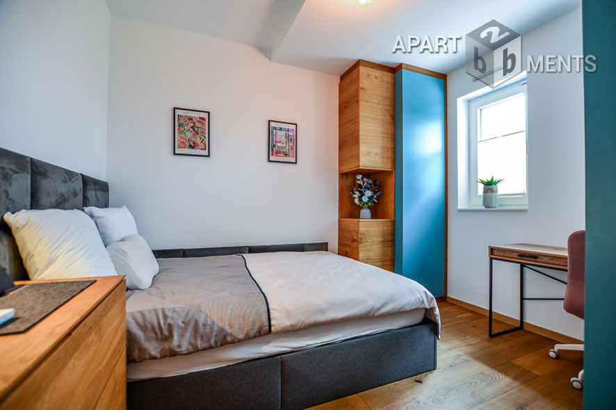 Möblierte Wohnung in außergewöhnlicher Wohnanlage in Köln-Altstadt-Nord